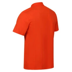 Regatta Polo Manches Courtes SINTON Homme (Rouge Orangé) -Promos Regatta || Quechua || Dare 2b Boutique polo manches courtes sinton homme rouge orange 3