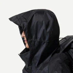Poncho Pluie De Randonnée - MT500 - 60L - Noir -Promos Regatta || Quechua || Dare 2b Boutique poncho pluie de randonnee mt500 60l noir 2