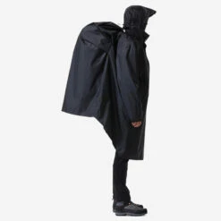 Poncho Pluie De Randonnée - MT500 - 60L - Noir