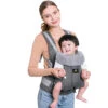 Porte-bébé Ergonomique Deryan - Porte-bébé Ventral 2-en-1 Anthracite -Promos Regatta || Quechua || Dare 2b Boutique porte bebe ergonomique deryan porte bebe ventral 2 en 1 anthracite