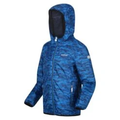 Regatta Printed Lever Veste De Randonnée Pour Enfant - Bleu Foncé