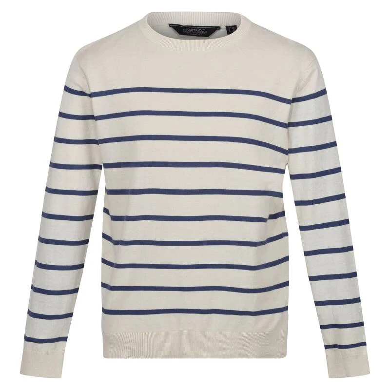 Regatta Pull CAUTLEY Homme (Blanc / Denim Foncé) 3 Regatta Pull CAUTLEY Homme (Blanc / Denim Foncé)