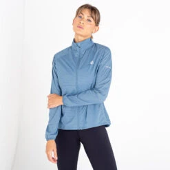 Dare 2b Resilient II Veste De Randonnée Windshell Pour Femme - Bleu -Promos Regatta || Quechua || Dare 2b Boutique resilient ii veste de randonnee windshell pour femme bleu 3