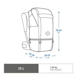 Quechua Sac à Dos De Randonnée 25L - NH Arpenaz 900 -Promos Regatta || Quechua || Dare 2b Boutique sac a dos de randonnee 25l nh arpenaz 900 2
