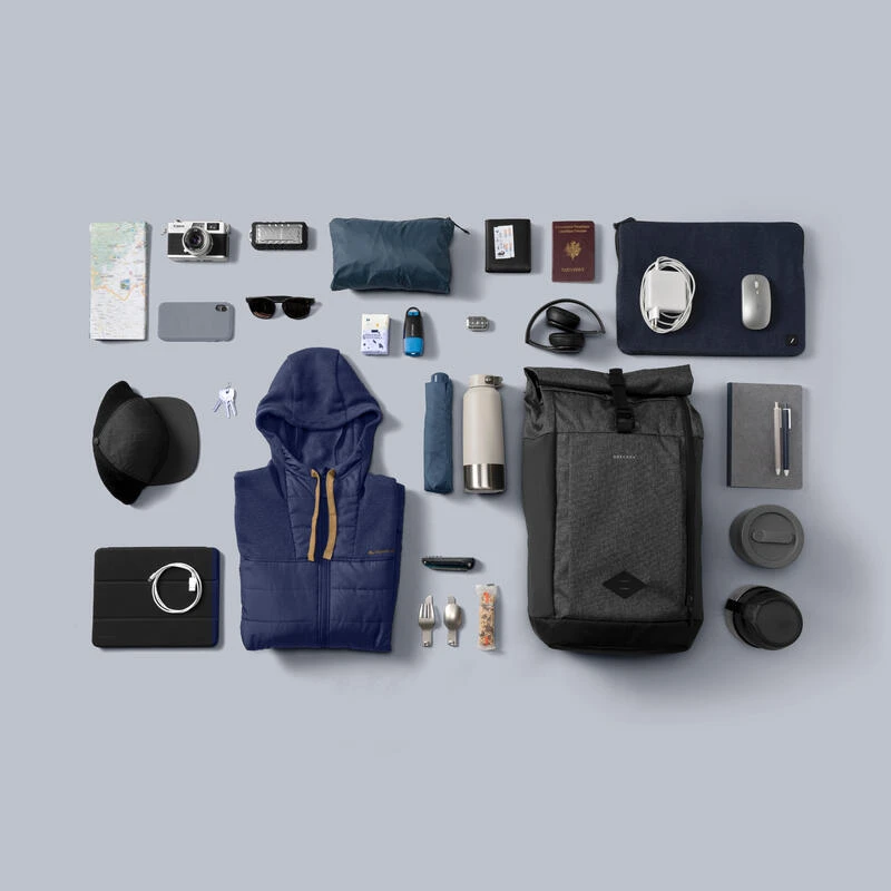 Quechua Sac à Dos De Randonnée 32L - NH Escape 500 Rolltop 4 Quechua Sac à Dos De Randonnée 32L - NH Escape 500 Rolltop – Image 2