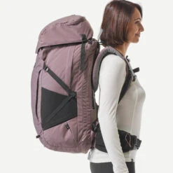Sac à Dos De Voyage Et Trekking Ouverture Valise 60 + 6 L Femme - Travel 900 -Promos Regatta || Quechua || Dare 2b Boutique sac a dos de voyage et trekking ouverture valise 60 6 l femme travel 900 2