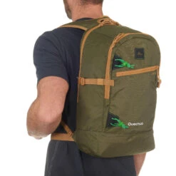 Quechua Sac à Dos E 22 CL Vert/beige, 22 Litres -Promos Regatta || Quechua || Dare 2b Boutique sac a dos e 22 cl vertbeige 22 litres 3