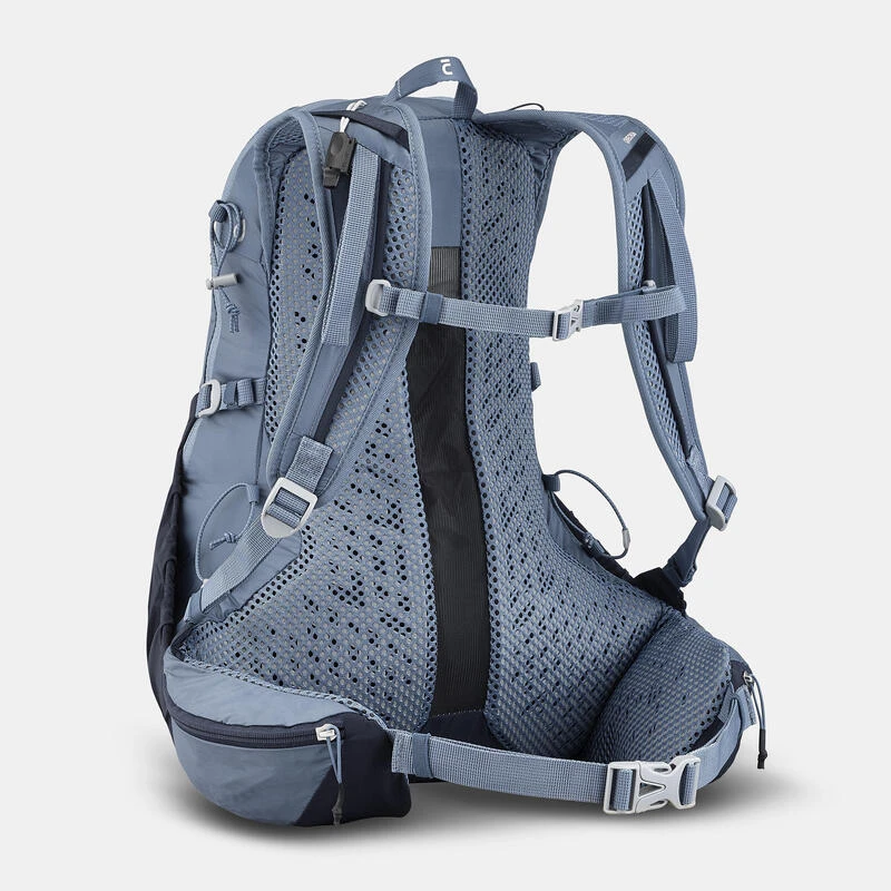 Quechua Sac à Dos Ultra Léger De Randonnée Rapide FH 500 Femme Bleu. 6 Quechua Sac à Dos Ultra Léger De Randonnée Rapide FH 500 Femme Bleu. – Image 4