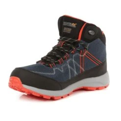 Regatta Samaris Lite Homme Randonnée Bottes - Bleu / Orange -Promos Regatta || Quechua || Dare 2b Boutique samaris lite homme randonnee bottes bleu orange 2