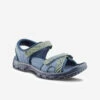 Quechua Sandales De Randonnée Enfant MH100 TW Bleues Et Jaunes - 32 AU 37 -Promos Regatta || Quechua || Dare 2b Boutique sandales de randonnee enfant mh100 tw bleues et jaunes 32 au 37