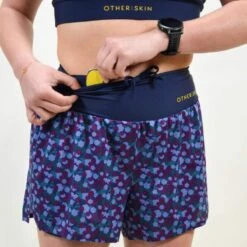 Short Course à Pied Femme Bleu Floral Ecoresponsable 10 Short Course à Pied Femme Bleu Floral Ecoresponsable -Promos Regatta || Quechua || Dare 2b Boutique short course a pied femme bleu floral ecoresponsable 2