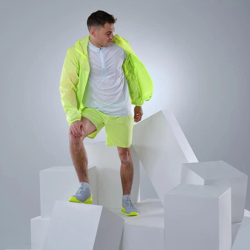 Quechua Short De Randonnée Rapide FH 900 Homme Jaune. 4 Quechua Short De Randonnée Rapide FH 900 Homme Jaune. – Image 2