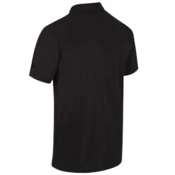 Regatta Sinton Polo Fitness à Manches Courtes Pour Homme - Noir -Promos Regatta || Quechua || Dare 2b Boutique sinton polo fitness a manches courtes pour homme noir 1