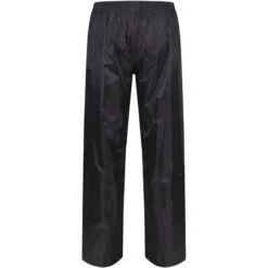 Regatta Surpantalon Imperméable Homme (Noir) -Promos Regatta || Quechua || Dare 2b Boutique surpantalon impermeable homme noir 1