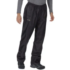 Regatta Surpantalon Imperméable Homme (Noir) -Promos Regatta || Quechua || Dare 2b Boutique surpantalon impermeable homme noir 3