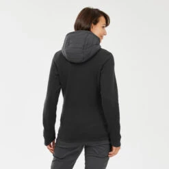 Quechua Sweat à Capuche De Randonnée - NH500 Hybrid - Femme -Promos Regatta || Quechua || Dare 2b Boutique sweat a capuche de randonnee nh500 hybrid femme 2