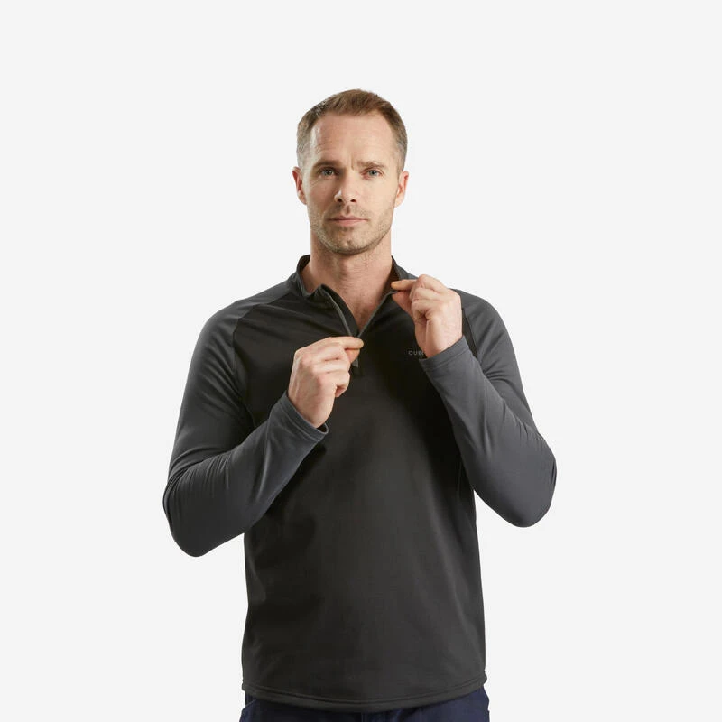 Quechua T-Shirt Chaud Manches Longues De Randonnée - SH100 - Homme 3 Quechua T-Shirt Chaud Manches Longues De Randonnée - SH100 - Homme