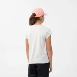 Quechua T-Shirt De Randonnée - MH100 BEIGE - Enfant 7-15 Ans -Promos Regatta || Quechua || Dare 2b Boutique t shirt de randonnee mh100 beige enfant 7 15 ans 2