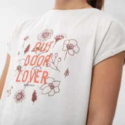 Quechua T-Shirt De Randonnée - MH100 BEIGE - Enfant 7-15 Ans -Promos Regatta || Quechua || Dare 2b Boutique t shirt de randonnee mh100 beige enfant 7 15 ans 3