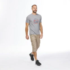 Quechua T-shirt De Randonnée - NH100 - Homme -Promos Regatta || Quechua || Dare 2b Boutique t shirt de randonnee nh100 homme 1