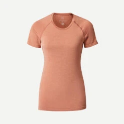 T-shirt De Trek Seamless Manches Courtes En Laine Mérinos - Femme - MT900 -Promos Regatta || Quechua || Dare 2b Boutique t shirt de trek seamless manches courtes en laine merinos femme mt900 6
