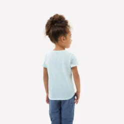 Quechua T-Shirt Enfant MH100 Vert - 2-6 ANS -Promos Regatta || Quechua || Dare 2b Boutique t shirt enfant mh100 vert 2 6 ans 3