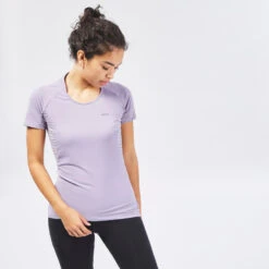 Quechua T-shirt Manches Courtes De Randonnée Montagne - MH500 - Violet - Femme 12 Quechua T-shirt Manches Courtes De Randonnée Montagne - MH500 - Violet - Femme -Promos Regatta || Quechua || Dare 2b Boutique t shirt manches courtes de randonnee montagne mh500 violet femme 3