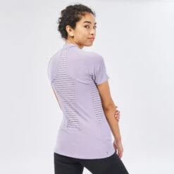 Quechua T-shirt Manches Courtes De Randonnée Montagne - MH500 - Violet - Femme 13 Quechua T-shirt Manches Courtes De Randonnée Montagne - MH500 - Violet - Femme -Promos Regatta || Quechua || Dare 2b Boutique t shirt manches courtes de randonnee montagne mh500 violet femme 4