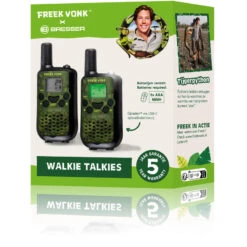 Talkie Walkie FREEK VONK X BRESSER Version Camouflée Avec Des Distances De 6 Km -Promos Regatta || Quechua || Dare 2b Boutique talkie walkie freek vonk x bresser version camouflee avec des distances de 6 km 6