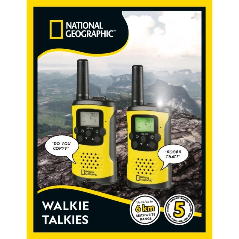 Talkies-walchies De 6 Km Scope Et Hands Free National Geographic 7 Talkies-walchies De 6 Km Scope Et Hands Free National Geographic – Image 5