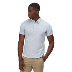 Regatta Thiago Polo De Marche à Manches Courtes Pour Homme - Bleu Clair -Promos Regatta || Quechua || Dare 2b Boutique thiago polo de marche a manches courtes pour homme bleu clair 4