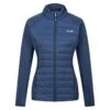 Regatta Veste Hybride CLUMBER Femme (Bleu Amiral) -Promos Regatta || Quechua || Dare 2b Boutique veste hybride clumber femme bleu amiral