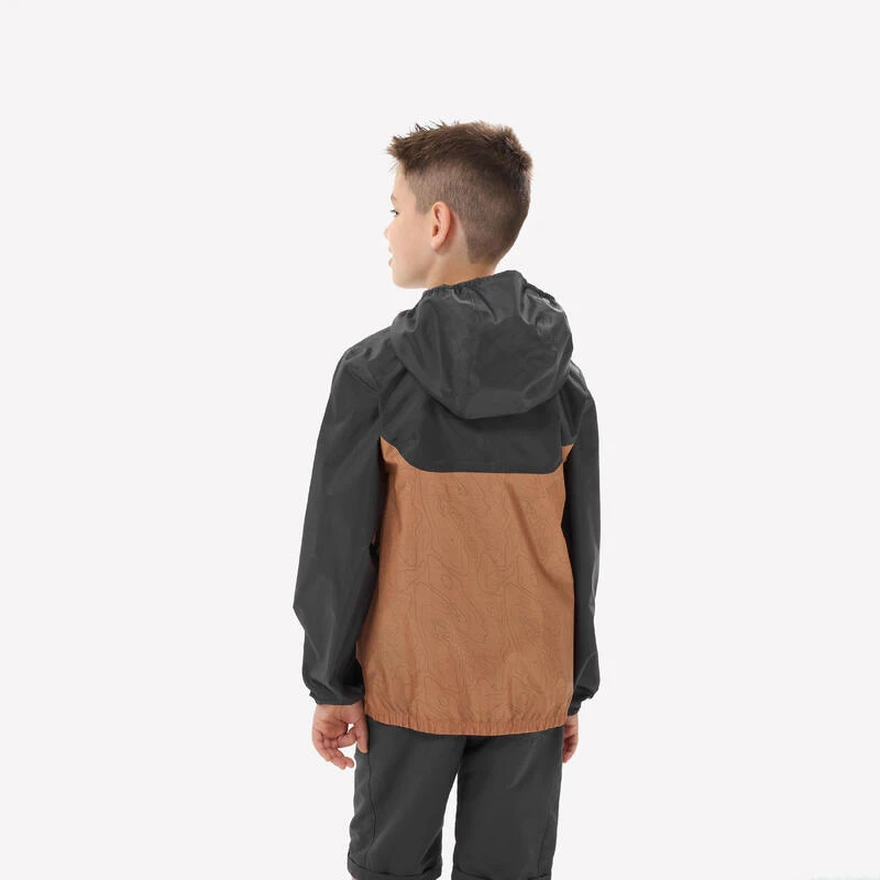 Quechua Veste Imperméable De Randonnée - MH100 Zip - Enfant 7-15 Ans 7 Quechua Veste Imperméable De Randonnée - MH100 Zip - Enfant 7-15 Ans – Image 5