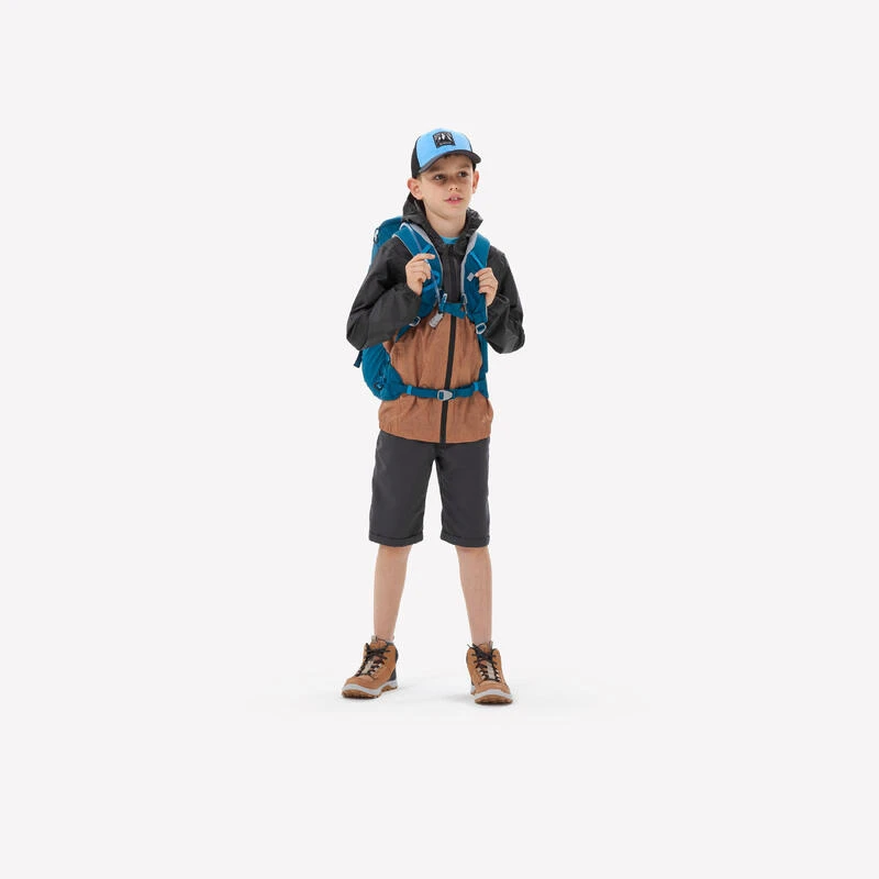 Quechua Veste Imperméable De Randonnée - MH100 Zip - Enfant 7-15 Ans 11 Quechua Veste Imperméable De Randonnée - MH100 Zip - Enfant 7-15 Ans – Image 9
