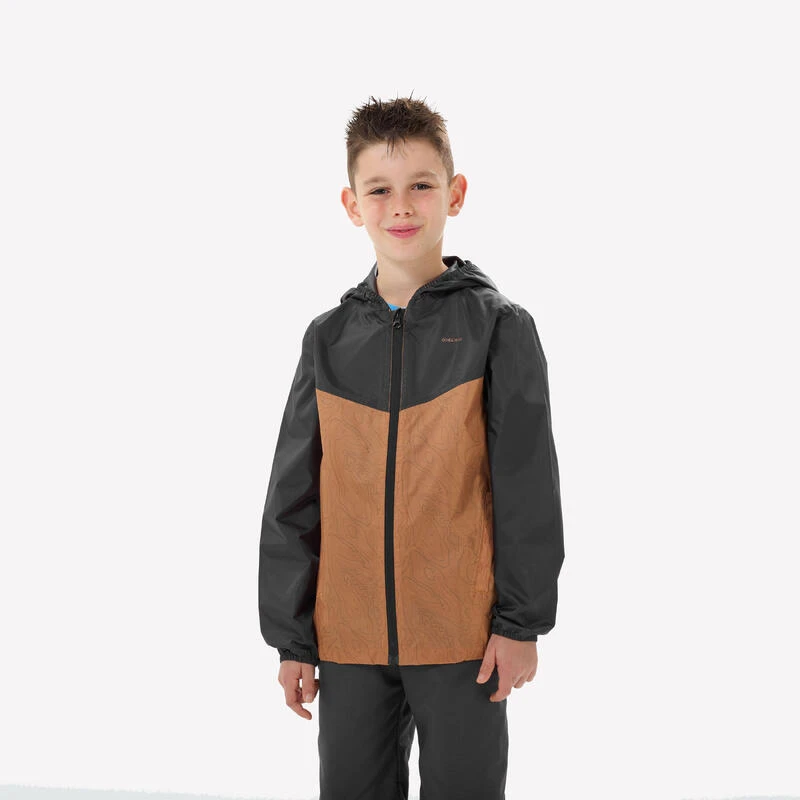 Quechua Veste Imperméable De Randonnée - MH100 Zip - Enfant 7-15 Ans 3 Quechua Veste Imperméable De Randonnée - MH100 Zip - Enfant 7-15 Ans