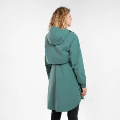 Quechua Veste Longue Imperméable De Randonnée - Raincut Long Series - Femme -Promos Regatta || Quechua || Dare 2b Boutique veste longue impermeable de randonnee raincut long series femme 3