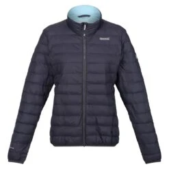 Regatta Veste Matelassée HILLPACK Femme (Gris Phoque / Bleu Pâle)