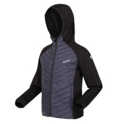 Regatta Veste Matelassée KIELDER HYBRID Enfant (Noir / Gris Phoque) 9 Regatta Veste Matelassée KIELDER HYBRID Enfant (Noir / Gris Phoque) -Promos Regatta || Quechua || Dare 2b Boutique veste matelassee kielder hybrid enfant noir gris phoque 2