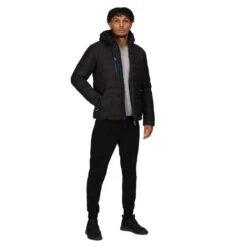 Regatta Veste Matelassée NAVIGATE Homme (Noir / Bleu Roi) -Promos Regatta || Quechua || Dare 2b Boutique veste matelassee navigate homme noir bleu roi 3