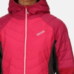 Regatta Veste Matelassée TRUTTON Femme (Rose Fluo / Rose Foncé) -Promos Regatta || Quechua || Dare 2b Boutique veste matelassee trutton femme rose fluo rose fonce 2