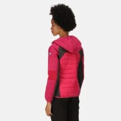 Regatta Veste Matelassée TRUTTON Femme (Rose Fluo / Rose Foncé) -Promos Regatta || Quechua || Dare 2b Boutique veste matelassee trutton femme rose fluo rose fonce 3