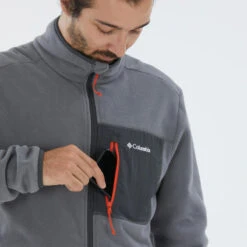 Veste Polaire Columbia Grise De Randonnée Montagne - Homme -Promos Regatta || Quechua || Dare 2b Boutique veste polaire columbia grise de randonnee montagne homme 3