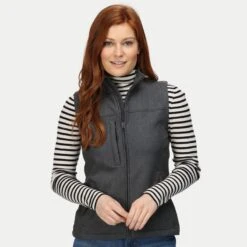 Regatta Veste Sans Manches FLUX Femme (Gris Chiné) -Promos Regatta || Quechua || Dare 2b Boutique veste sans manches flux femme gris chine 3