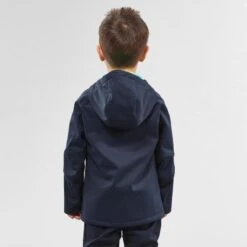 Quechua Veste Softshell De Randonnée - MH550 Bleu Marine - Enfant 2 - 6 Ans -Promos Regatta || Quechua || Dare 2b Boutique veste softshell de randonnee mh550 bleu marine enfant 2 6 ans 2