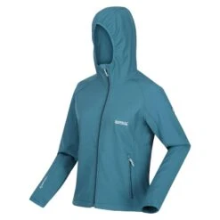 Regatta Veste Softshell Femme (Bleu) -Promos Regatta || Quechua || Dare 2b Boutique veste softshell femme bleu 2