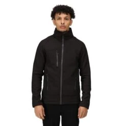 Regatta Veste Softshell NORTHWAY Homme (Noir) -Promos Regatta || Quechua || Dare 2b Boutique veste softshell northway homme noir 3