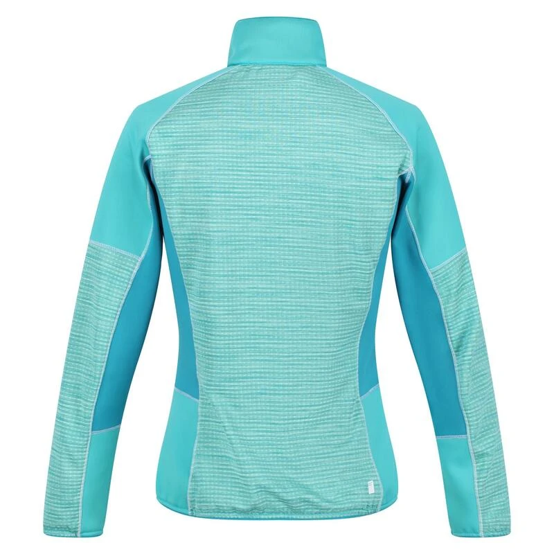 Regatta Veste Softshell YARE Femme (Turquoise Pâle / Turquoise Vif) 4 Regatta Veste Softshell YARE Femme (Turquoise Pâle / Turquoise Vif) – Image 2