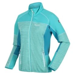 Regatta Veste Softshell YARE Femme (Turquoise Pâle / Turquoise Vif) 9 Regatta Veste Softshell YARE Femme (Turquoise Pâle / Turquoise Vif) -Promos Regatta || Quechua || Dare 2b Boutique veste softshell yare femme turquoise pale turquoise vif 2
