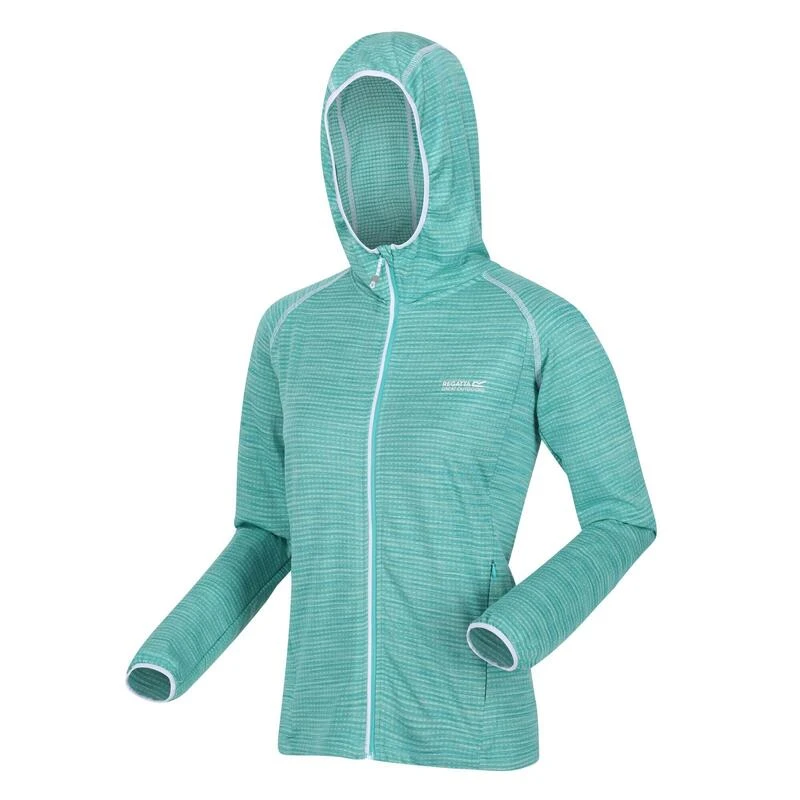 Regatta Yonder Sweat De Randonnée Zippé à Capuche Pour Femme - Vert Pâle 3 Regatta Yonder Sweat De Randonnée Zippé à Capuche Pour Femme - Vert Pâle